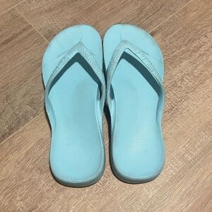 Archies Sky Blue Flip Flops